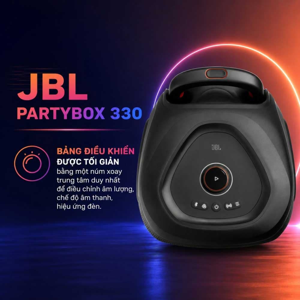 اسپیکر بلوتوثی جی بی ال مدل JBL PartyBox 330 — تصویر ۴