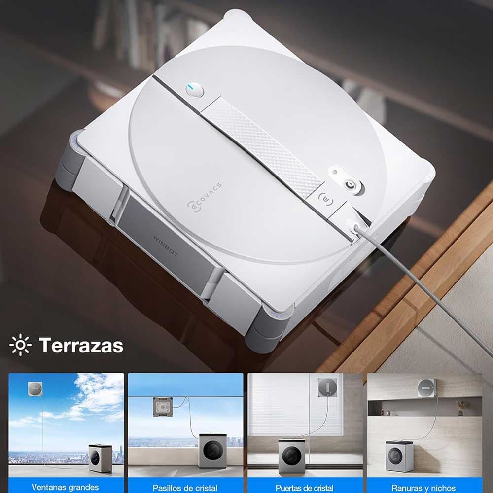 ربات شیشه پاک کن اکووکس مدل Ecovacs Winbot W3 Omni — تصویر ۸