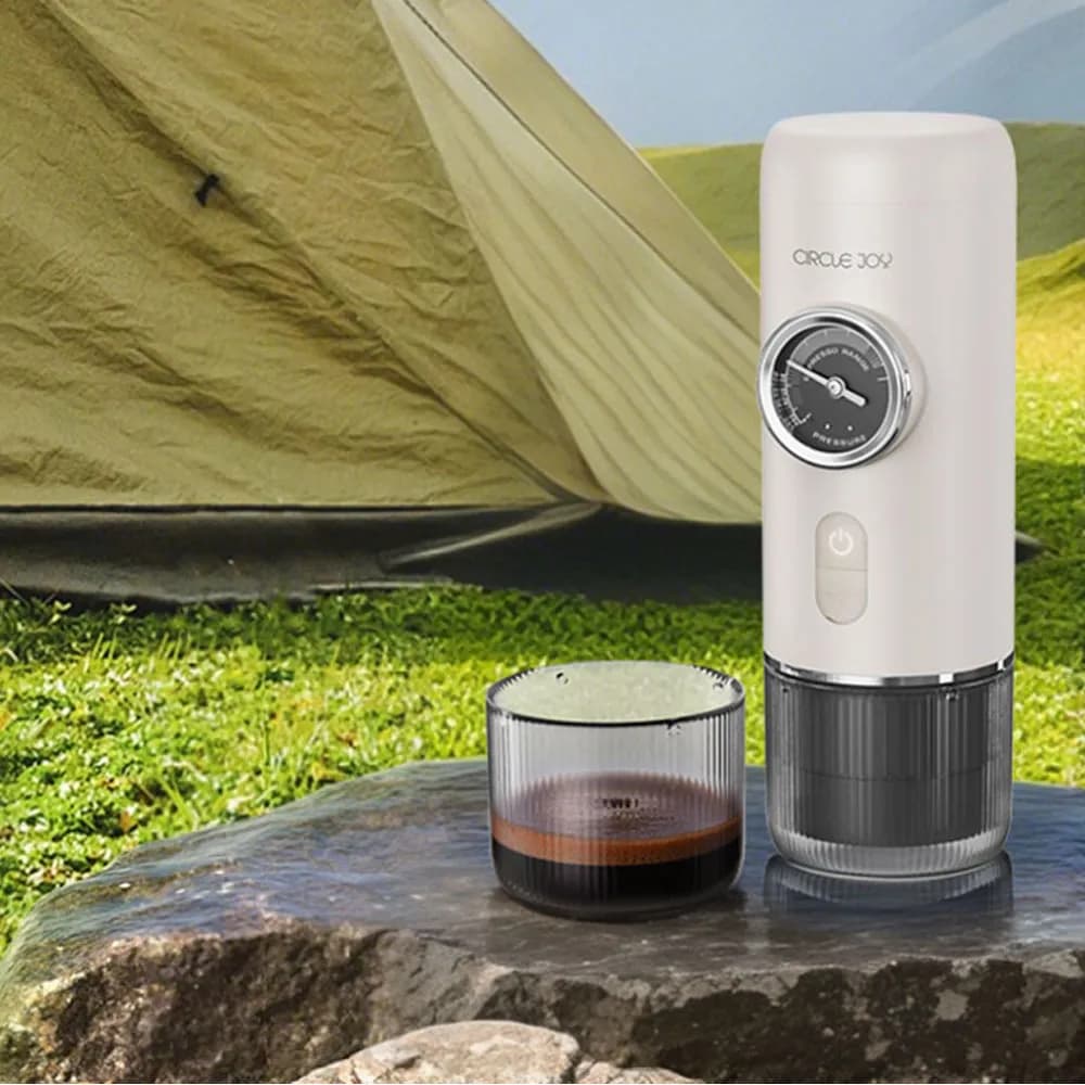 دستگاه اسپرسو ساز شارژی قابل حمل سیرکل جوی مدل Circle Joy Portable Espresso Electric Coffee Machine Plus CJ-KFJ04 — تصویر ۱۱