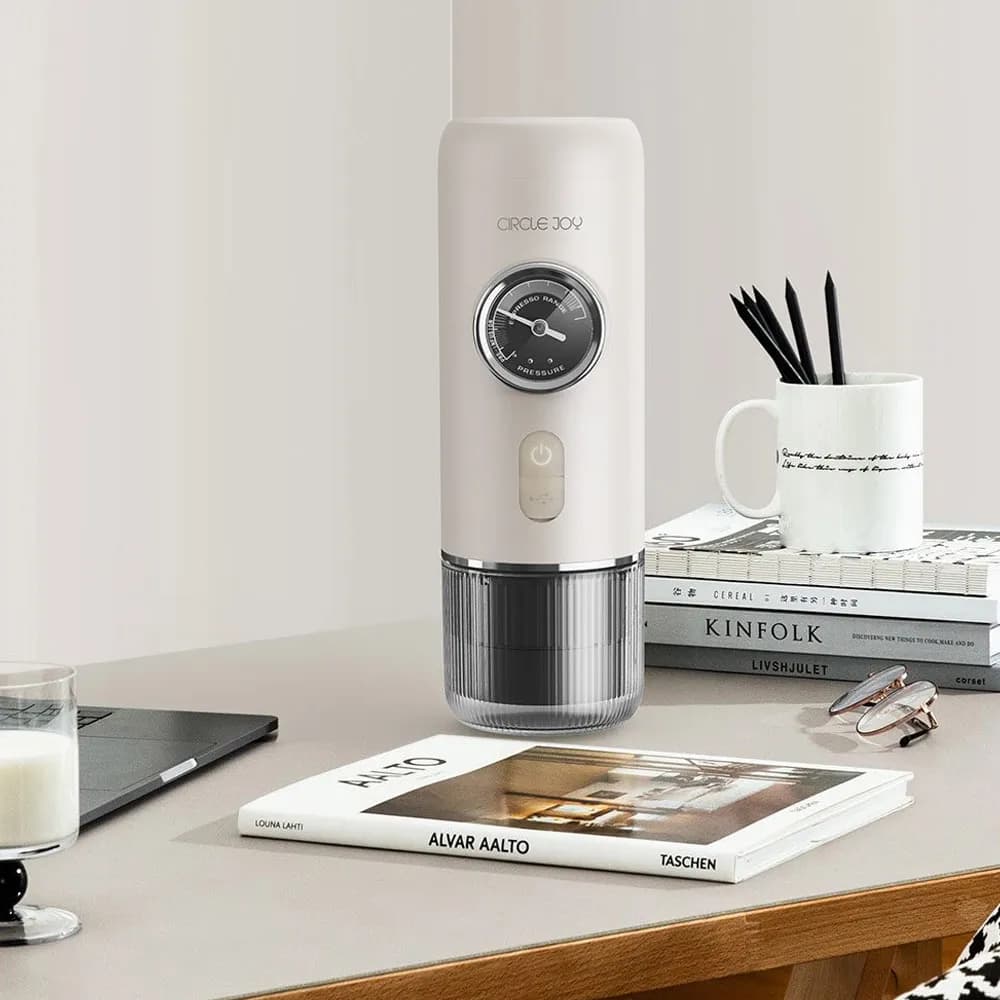 دستگاه اسپرسو ساز شارژی قابل حمل سیرکل جوی مدل Circle Joy Portable Espresso Electric Coffee Machine Plus CJ-KFJ04 — تصویر ۲