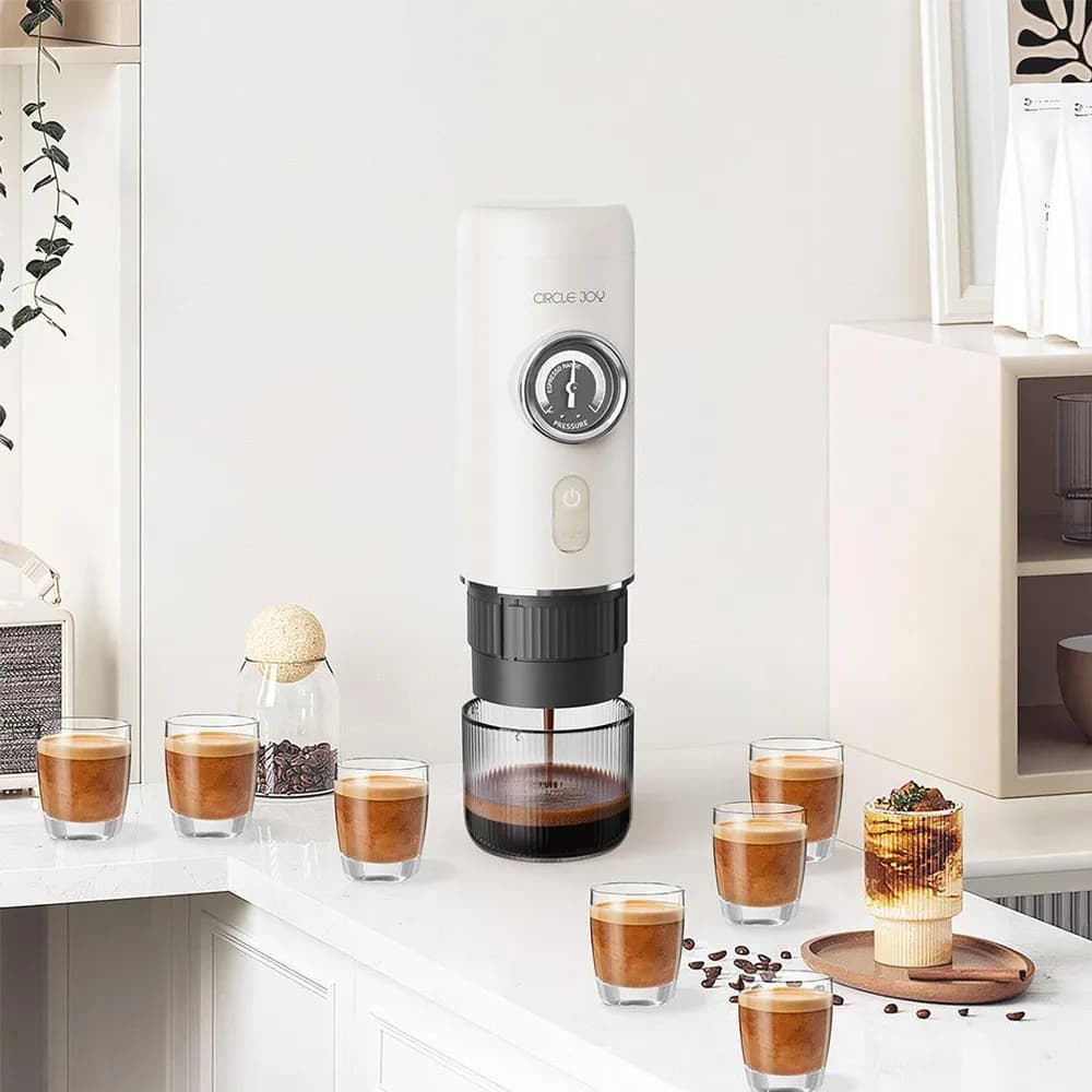 دستگاه اسپرسو ساز شارژی قابل حمل سیرکل جوی مدل Circle Joy Portable Espresso Electric Coffee Machine Plus CJ-KFJ04 — تصویر ۵