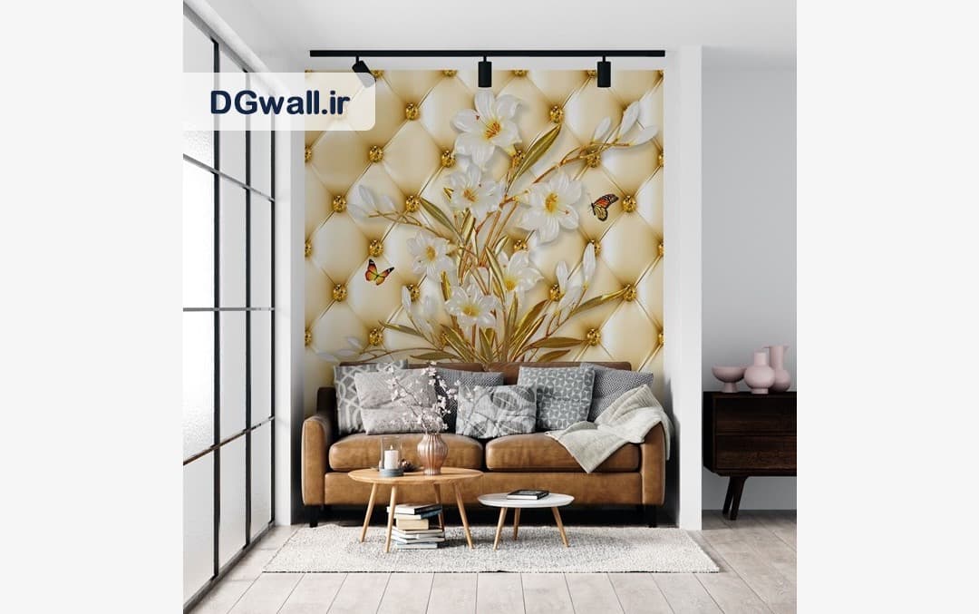 پوستر دیواری گل سه بعدی FL0382
