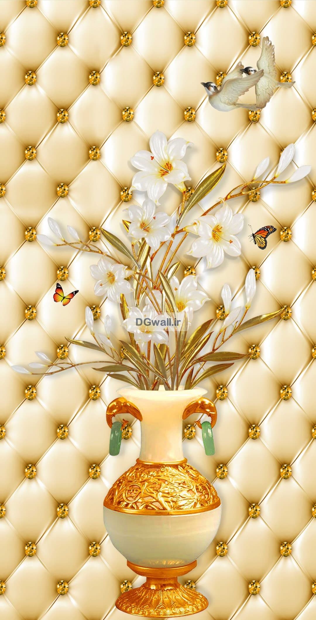 پوستر دیواری گل سه بعدی FL0382 — تصویر ۲