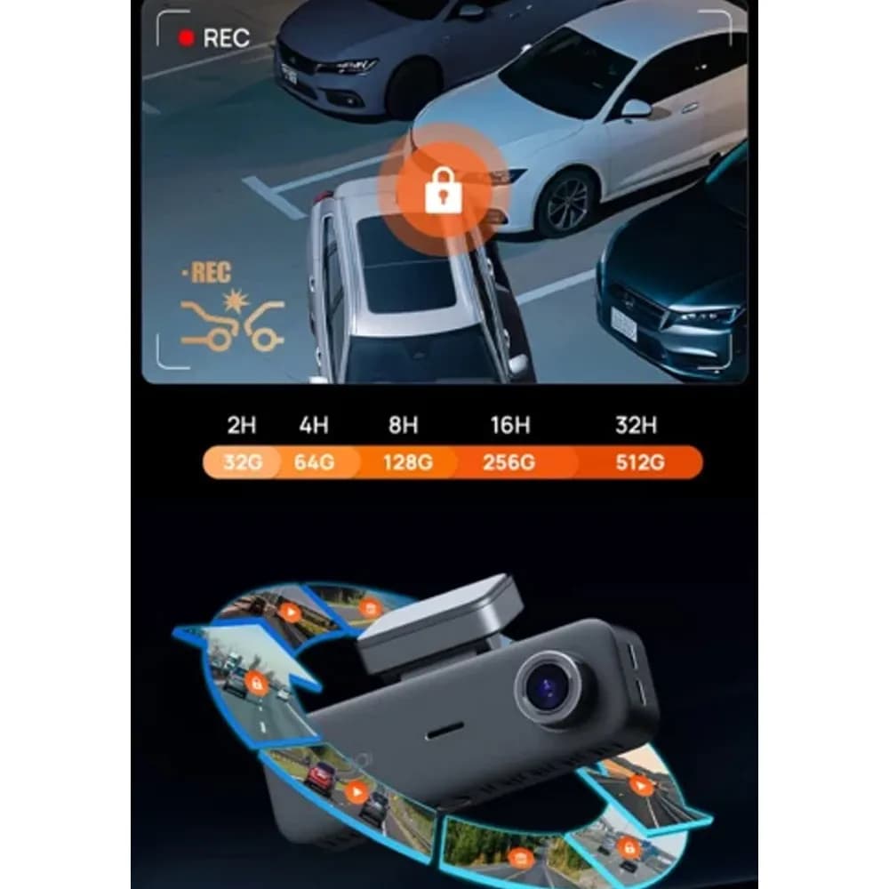 دوربین خودروی شیائومی مدل 70Mai Dash Cam T400 Set — تصویر ۶