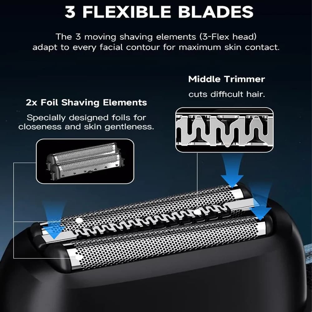 ماشین ریش تراش شیائومی مدل Enchen Mini Electric Foil Shaver MS002 — تصویر ۶