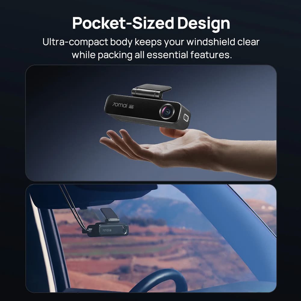 دوربین خودرو شیائومی مدل 70mai M800 Dash Cam Set — تصویر ۶