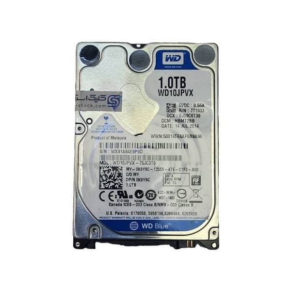 هارد اینترنال ساتا HDD Western Digital 1TB Sata 2.5inch — تصویر ۲