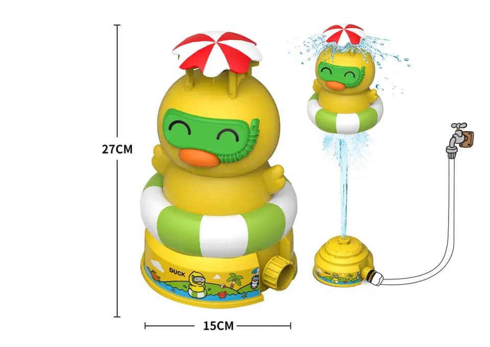 آبپاش ایستاده مدل Fountain Duck Sprinker — تصویر ۲