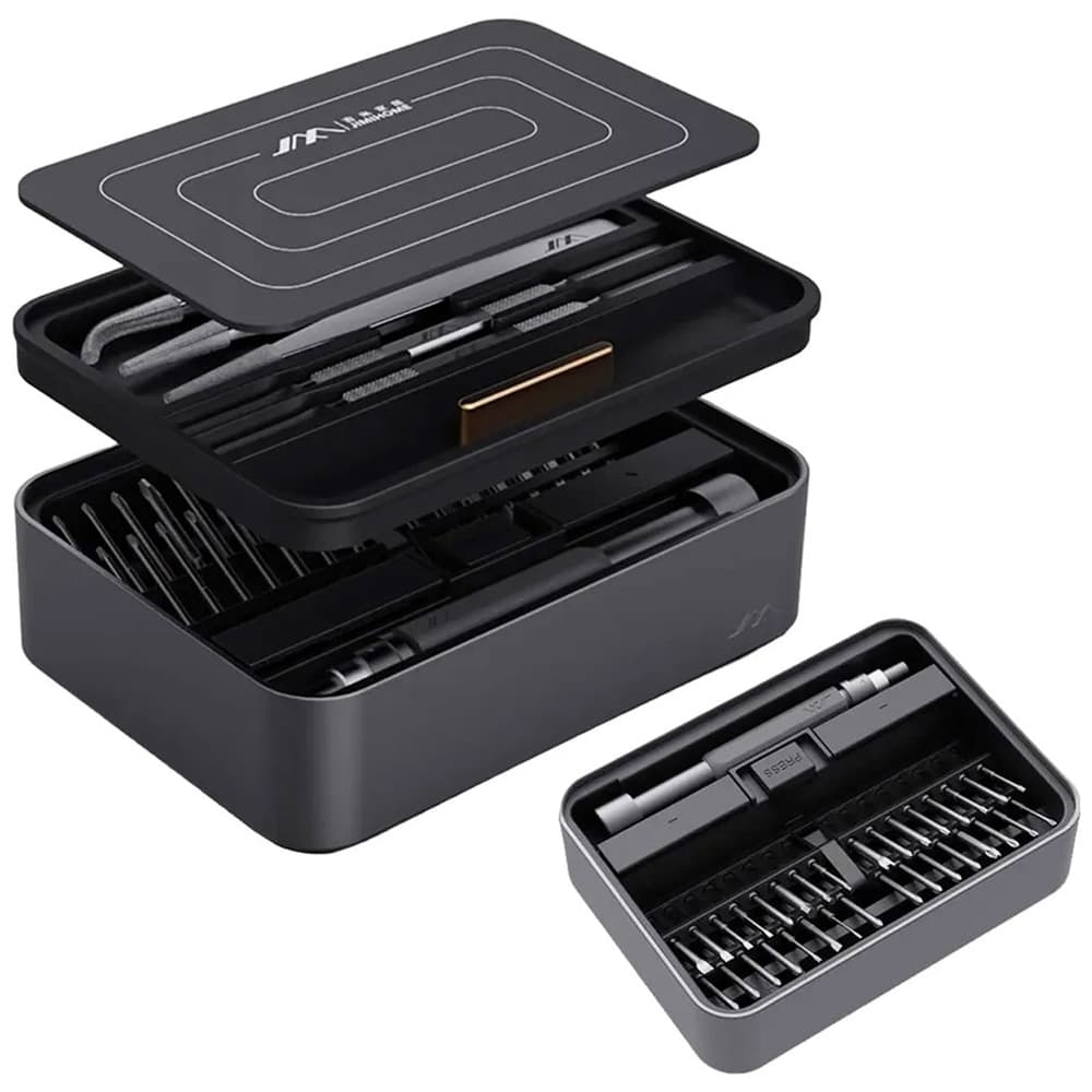 مجموعه پیچ گوشتی کوچک رومیزی 51 عددی مدل Mini Screwdriver Set For Desk Series JM-FM2 — تصویر ۱۲