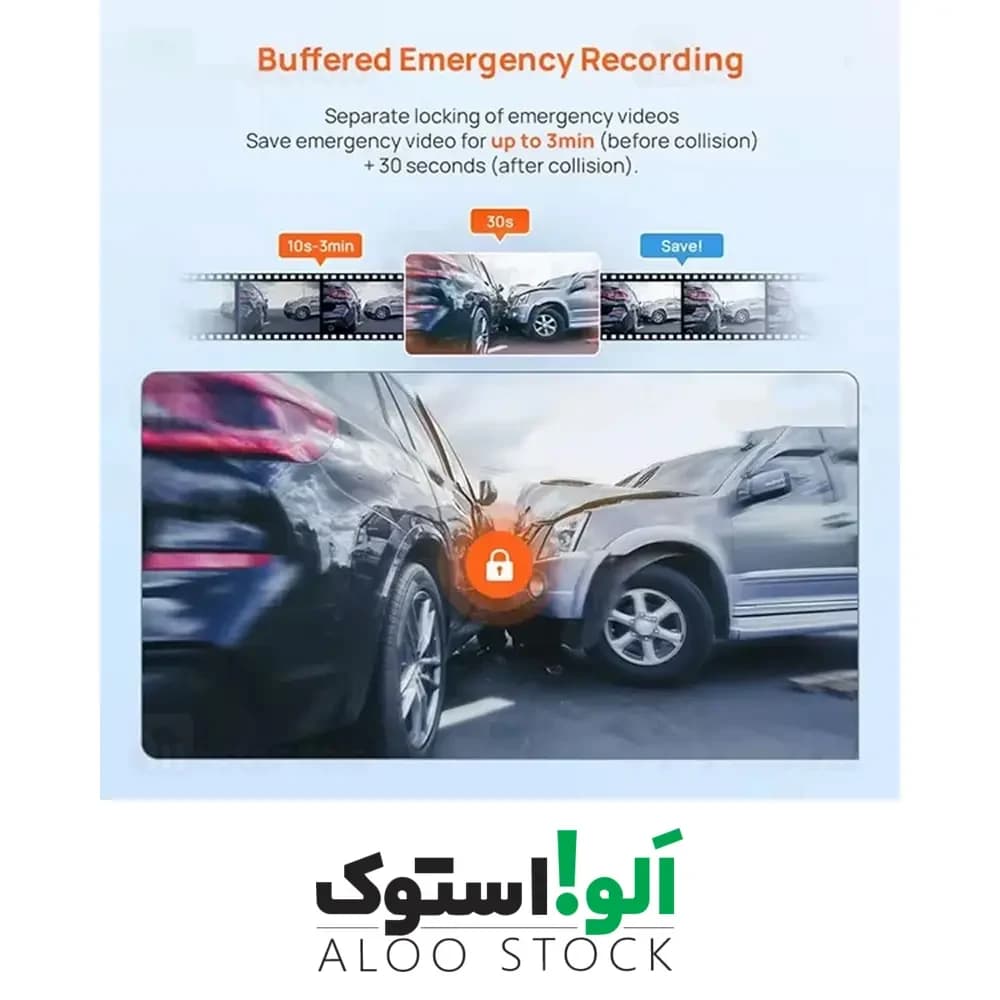 دوربین خودروی مدل 70Mai Dash Cam 4K A410 Set — تصویر ۸