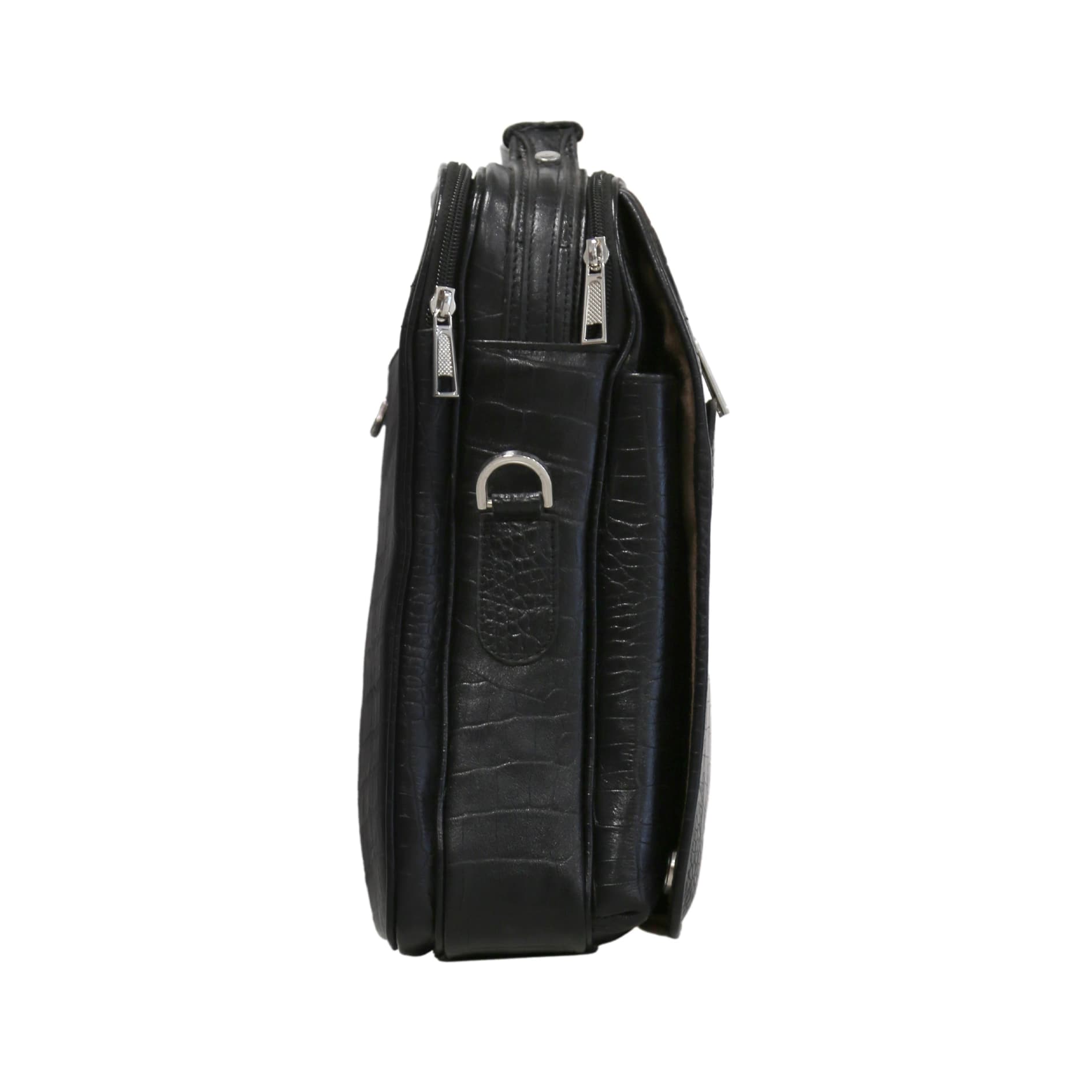 کیف دستی دوشی چرم اصل یوتاب مدل دوزیپ کد 340704A — تصویر ۱۰