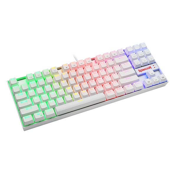كيبورد Redragon KUMARA K552 RGB White — تصویر ۲