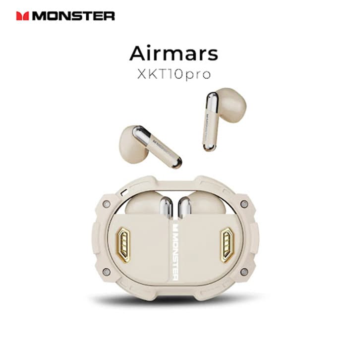 هدست مخصوص بازی بلوتوثی مانستر مدل Monster Airmars XKT10 Pro Wireless Gaming Headphones — تصویر ۲