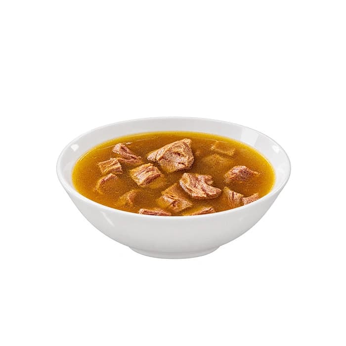 سوپ گربه فلیکس طعم ماهی کاد وزن 48 گرم Felix Soup Orginal Cod — تصویر ۳