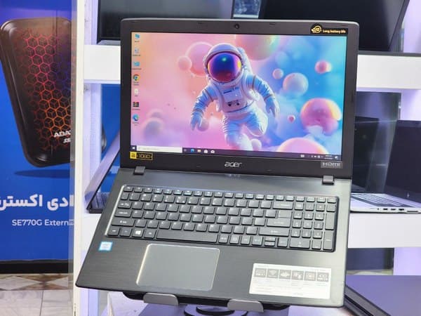 لپ تاپ 15.6 اینچی ایسر مدل Aspire E5-576 I3-8130u 8GB 256SSD — تصویر ۲