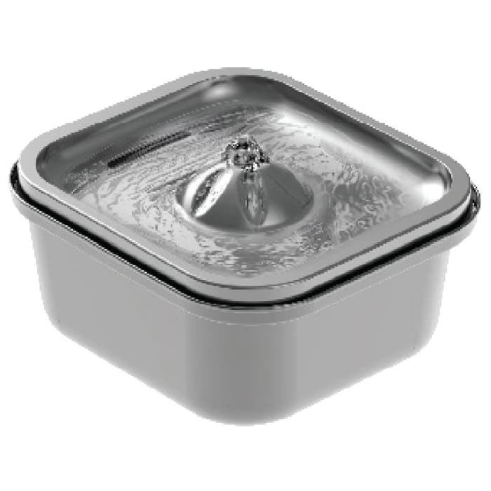 آبخوری اتوماتیک گربه مدل tk-wf008a ظرفیت 4 لیتر کد 106383 Stainless Steel Pet Water Fountain