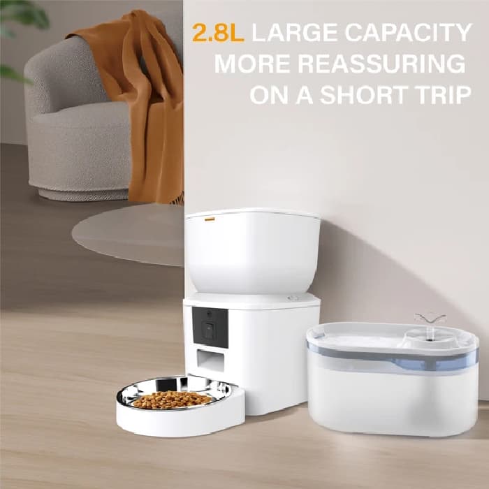 آبخوری اتوماتیک گربه مدل wf006 ظرفیت 2.8 لیتر کد 106382 Automatic Pet Water Fountain — تصویر ۳