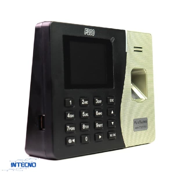 دستگاه حضور و غیاب فراتکنو مدل F200 — تصویر ۸