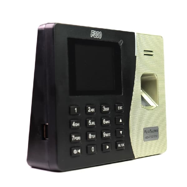 دستگاه حضور و غیاب فراتکنو مدل F200 — تصویر ۲