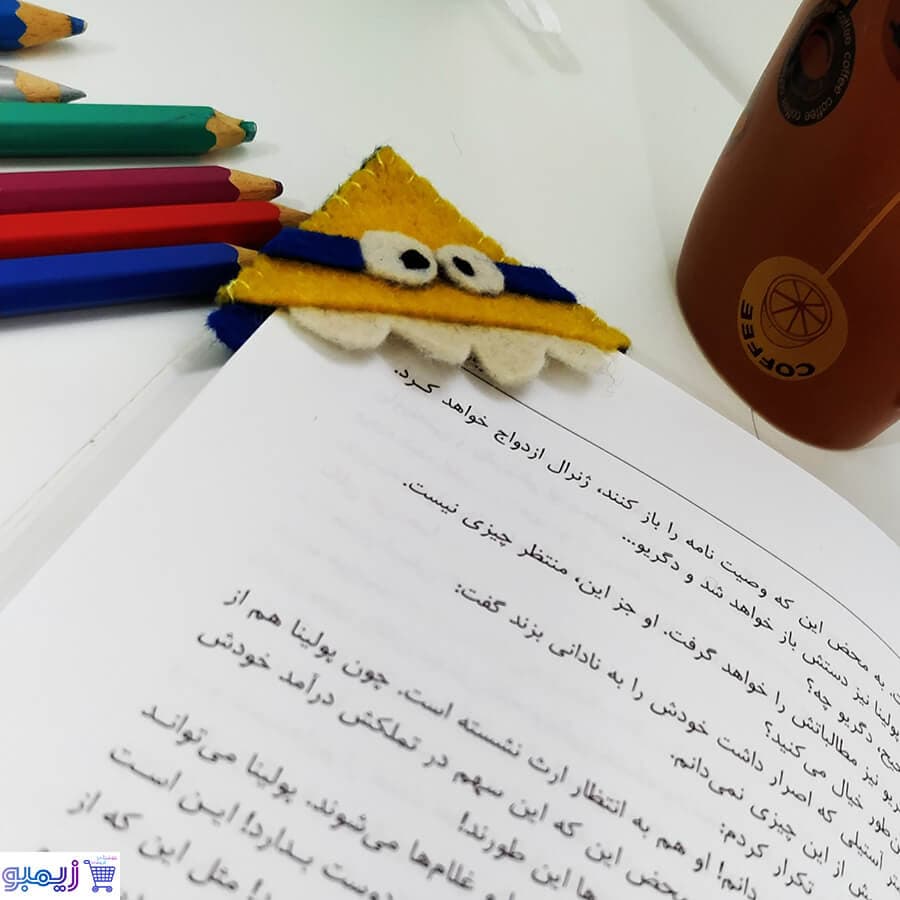 نشانگر کتاب مینیون نمدی — تصویر ۳