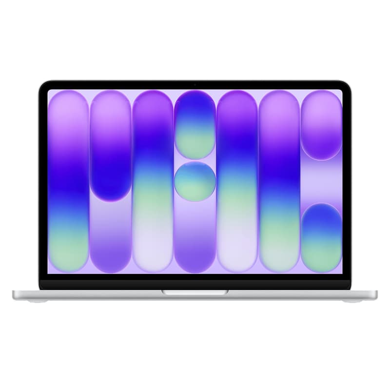 مک بوک نئو 13 اینچ سیلور MHFA4 (A18 Pro/6CPU/5GPU/8GB/256GB) 2026 — تصویر ۹