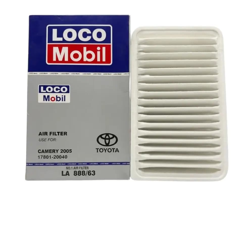 فیلتر هوا کمری ۲۰۰۵ (کد اورجینال 20040-17801) لوکوموبیل LA88863 — تصویر ۳