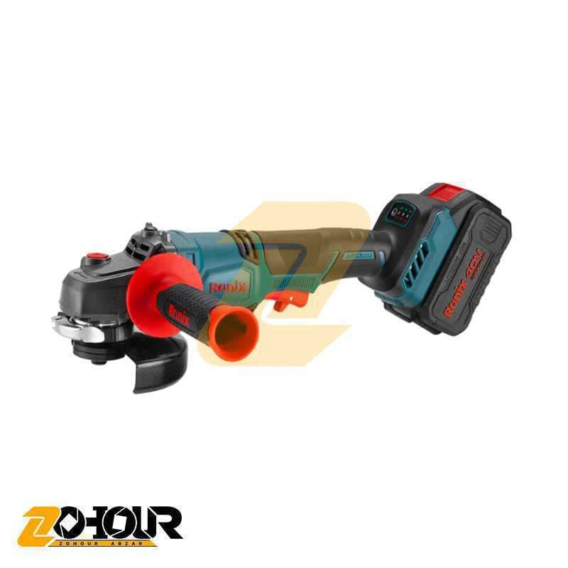 کیت مینی فرز شارژی براشلس 40 ولت 125 میلی متر رونیکس مدل Ronix 8901-40V — تصویر ۶