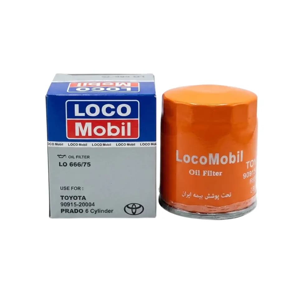 فیلتر روغن تویوتا 90915 20004 پرادو 6 سیلندر لوکومبیل LO66675