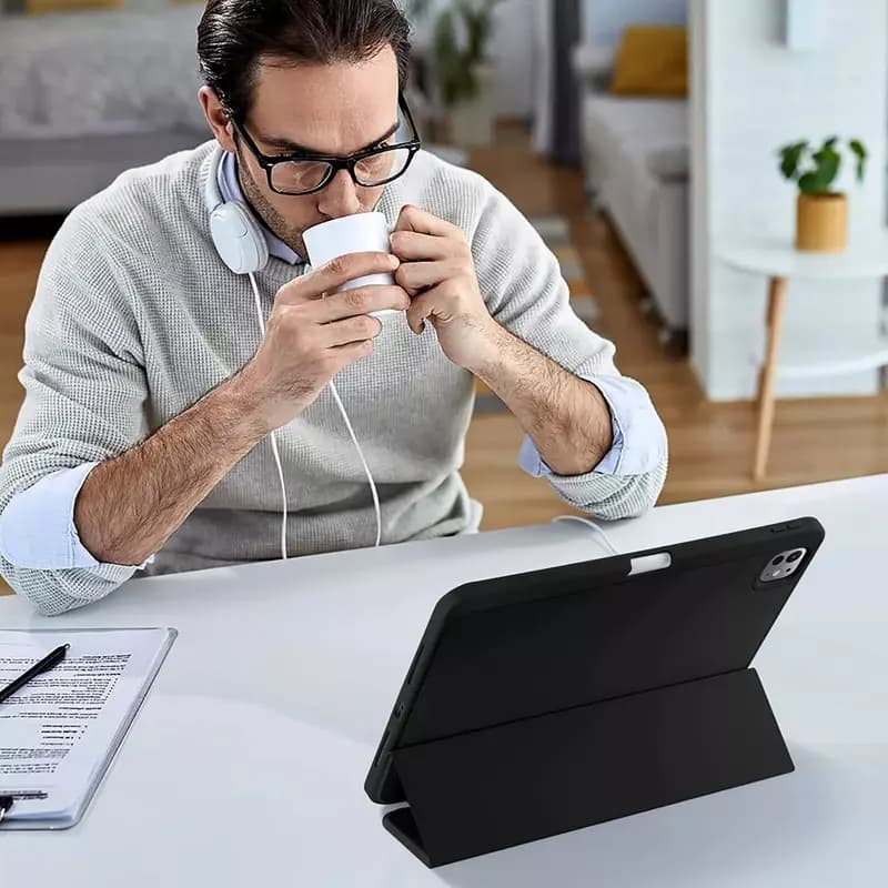 کیف کلاسوری مدل SMART مناسب برای تبلت اپل iPad Pro 11 — تصویر ۲