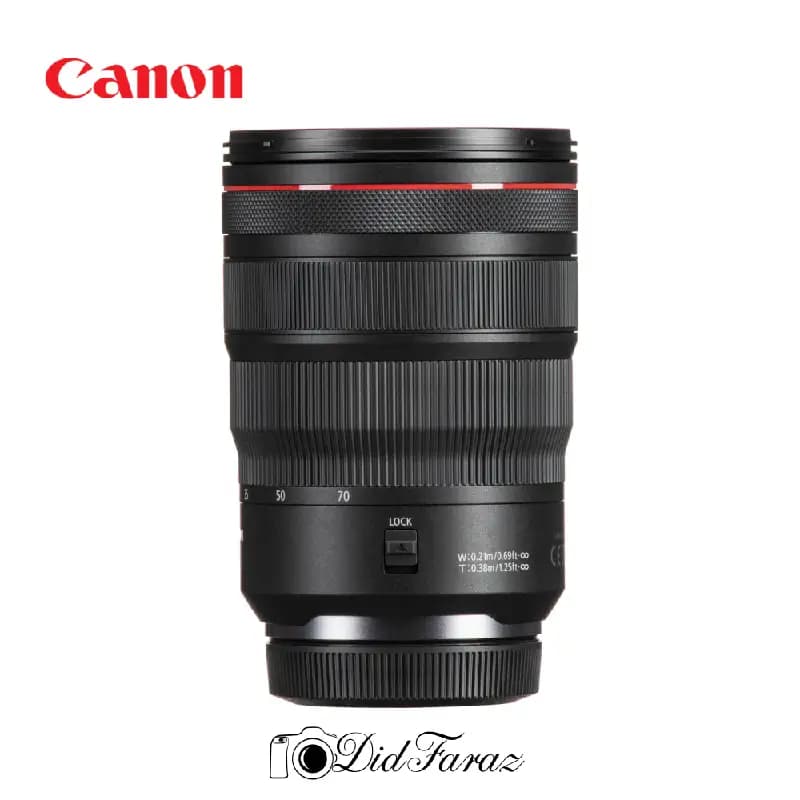 لنز بدون‌آینه کانن Canon RF 24-70mm f/2.8 L IS USM — تصویر ۱۲