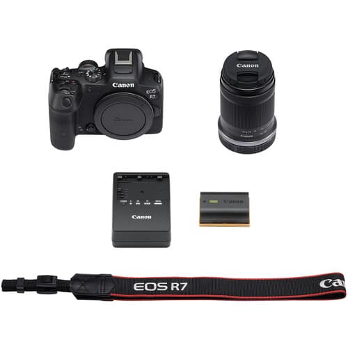 دوربین بدون آینه کانن EOS R7 کیت 18-150mm — تصویر ۱۱