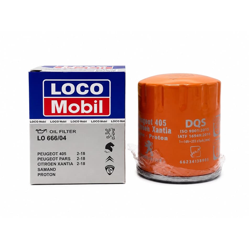 فیلتر روغن پژو 405، پارس، زانتیا، سمند، پروتون لوکومبیل LO66604