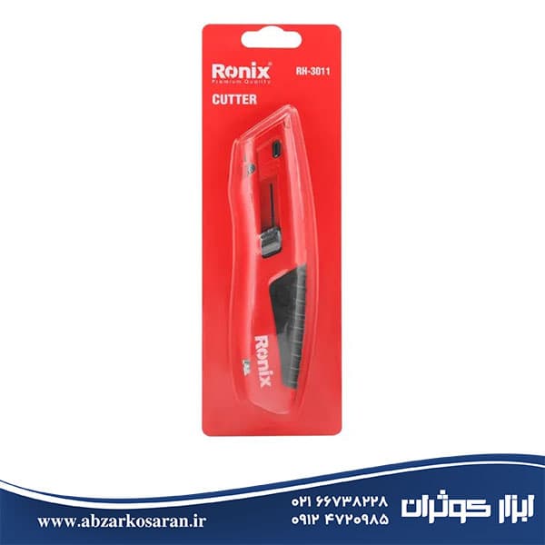 کاتر پیچ گوشتی ذوزنقه ای 6 تیغ رونیکس مدل Ronix RH-3011 — تصویر ۱۲