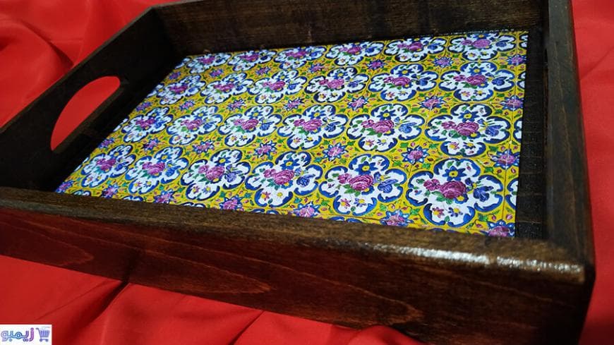 سینی چوبی سایز 32*23 — تصویر ۴