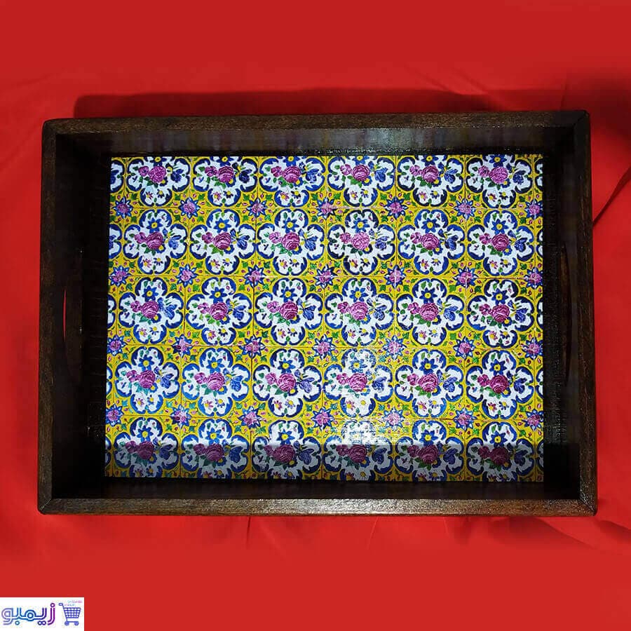 سینی چوبی سایز 32*23 — تصویر ۳