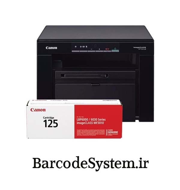 پرینتر چندکاره لیزری کانن مدل imageclass MF3010 VP به همراه یک عدد کارتریج اورجینال اضافه داخل جعبه دستگاه — تصویر ۲