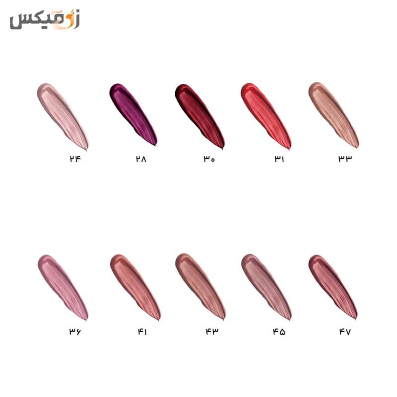 رژ لب مایع مات بادوام گلدن رز مدل Longstay — تصویر ۶