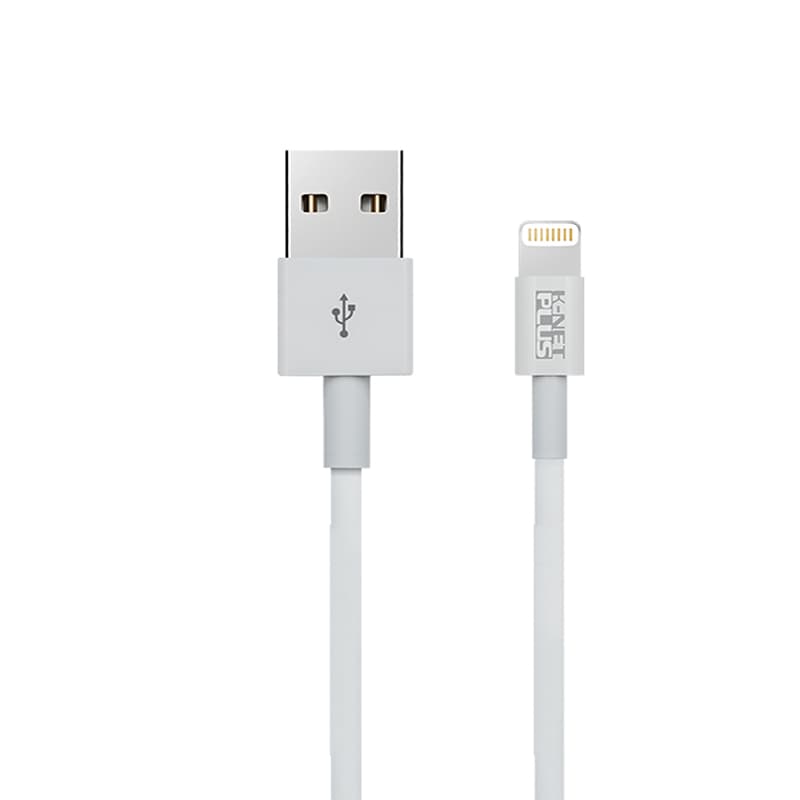 کابل تبدیل USB به لایتنینگ کی نت پلاس مدل KP-CAM2LI12 طول 1/2 متر