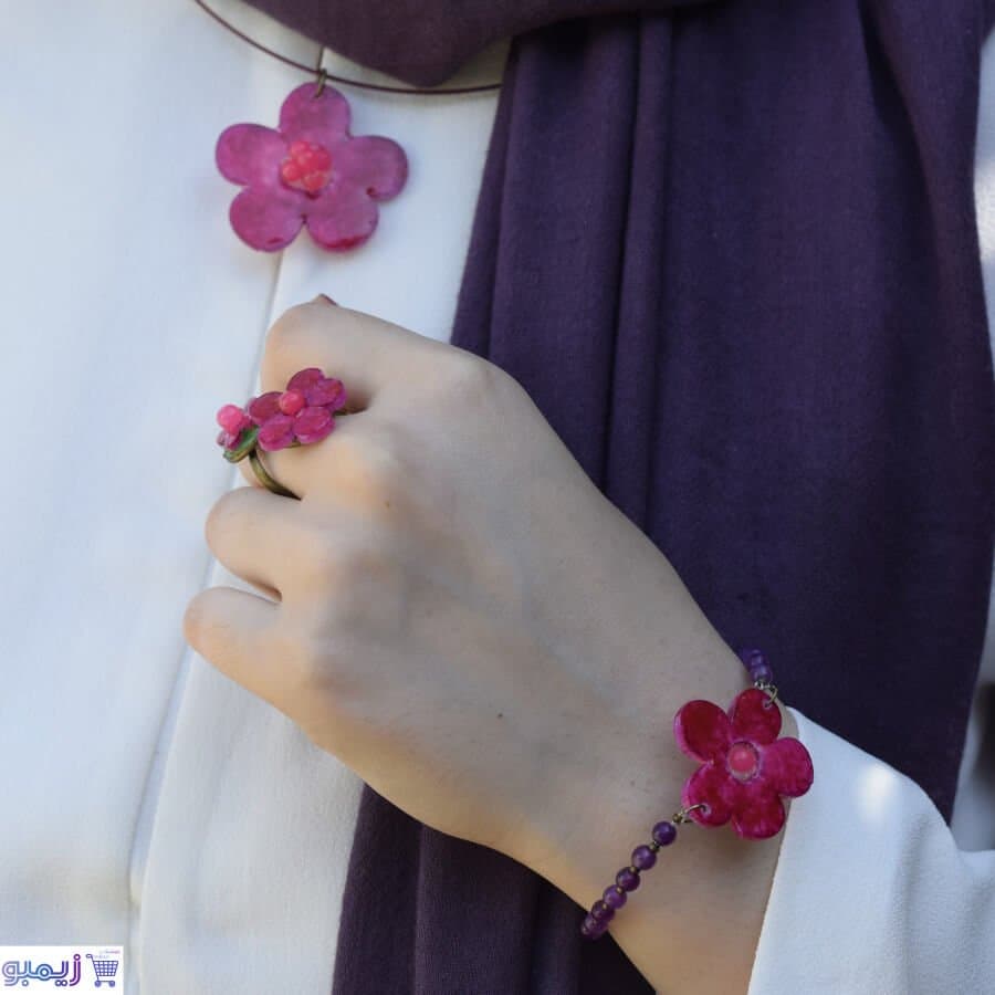 سرویس بدلیجات طرح گل — تصویر ۴