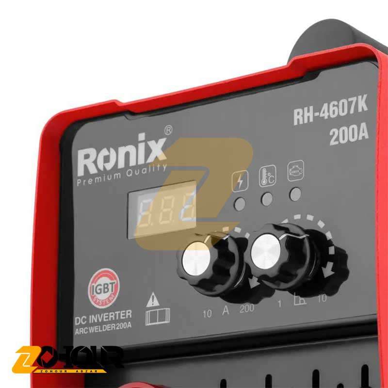 اینورتر 200 آمپر رونیکس مدل Ronix RH-4607k — تصویر ۵