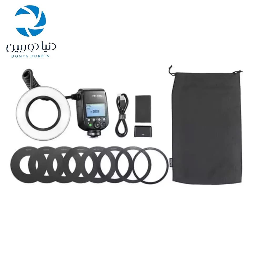 فلاش ماکرو گودکس Godox MF-R76S Macro Ring Flash for Sony Cameras — تصویر ۶