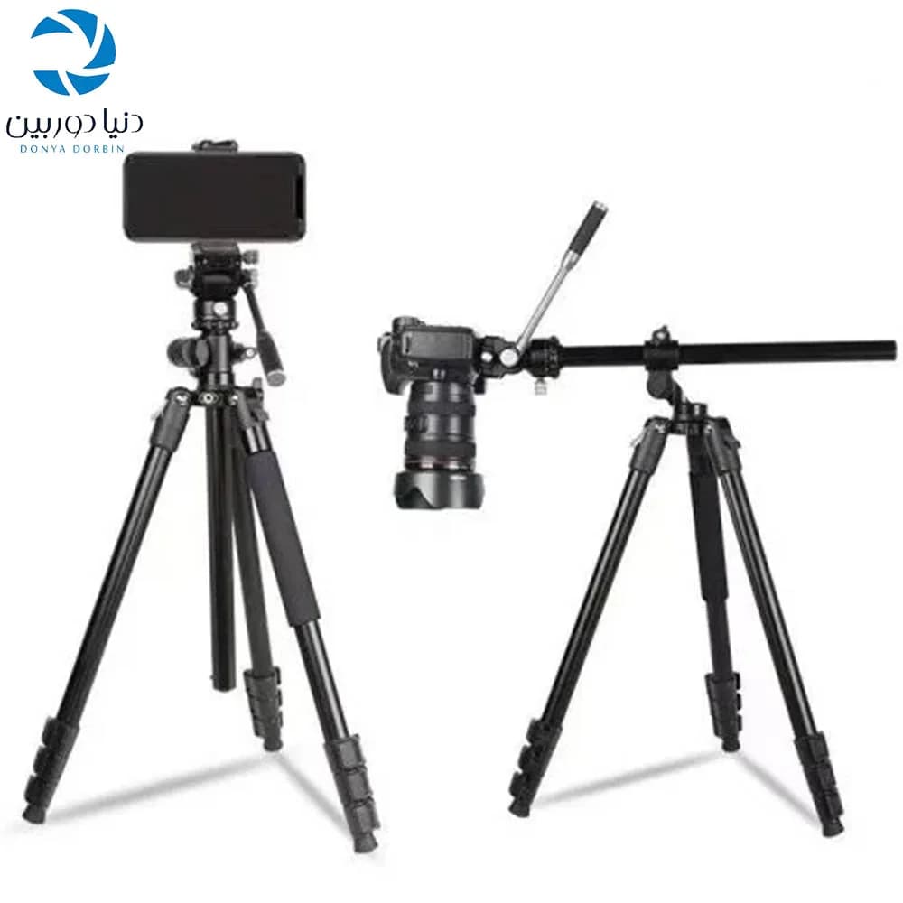 سه پایه دوربین جیماری Jmary KS355+HG60 Tripod — تصویر ۲