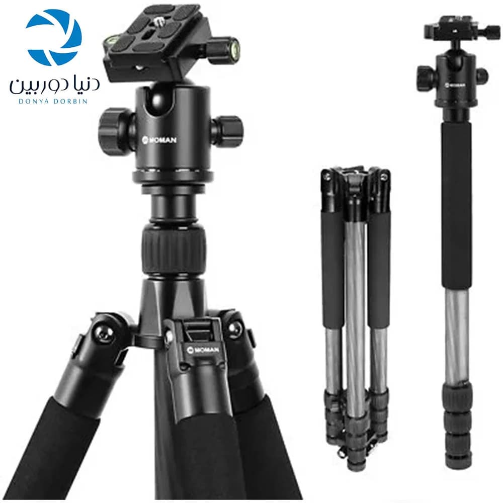 سه پایه دوربین جیماری Jmary KS355+HG60 Tripod — تصویر ۳