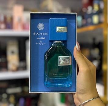 ادکلن 100میل صاحب ایموشن آبی ارض الزعفران | Ard Al Zaafaran Saheb Emotions Blue — تصویر ۲