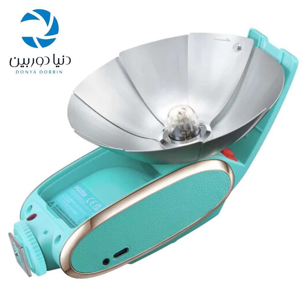 فلاش دوربین گودکس Godox Lux Senior Retro Camera Flash سبزنعنایی — تصویر ۲