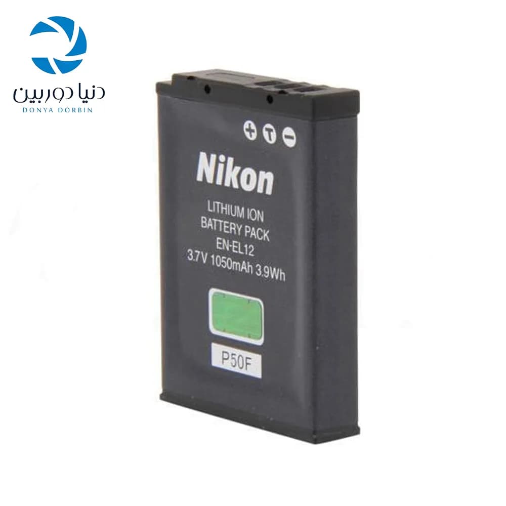باتری دوربین نیکون Nikon EN-EL12 Rechargeable Lithium-Ion Battery — تصویر ۳