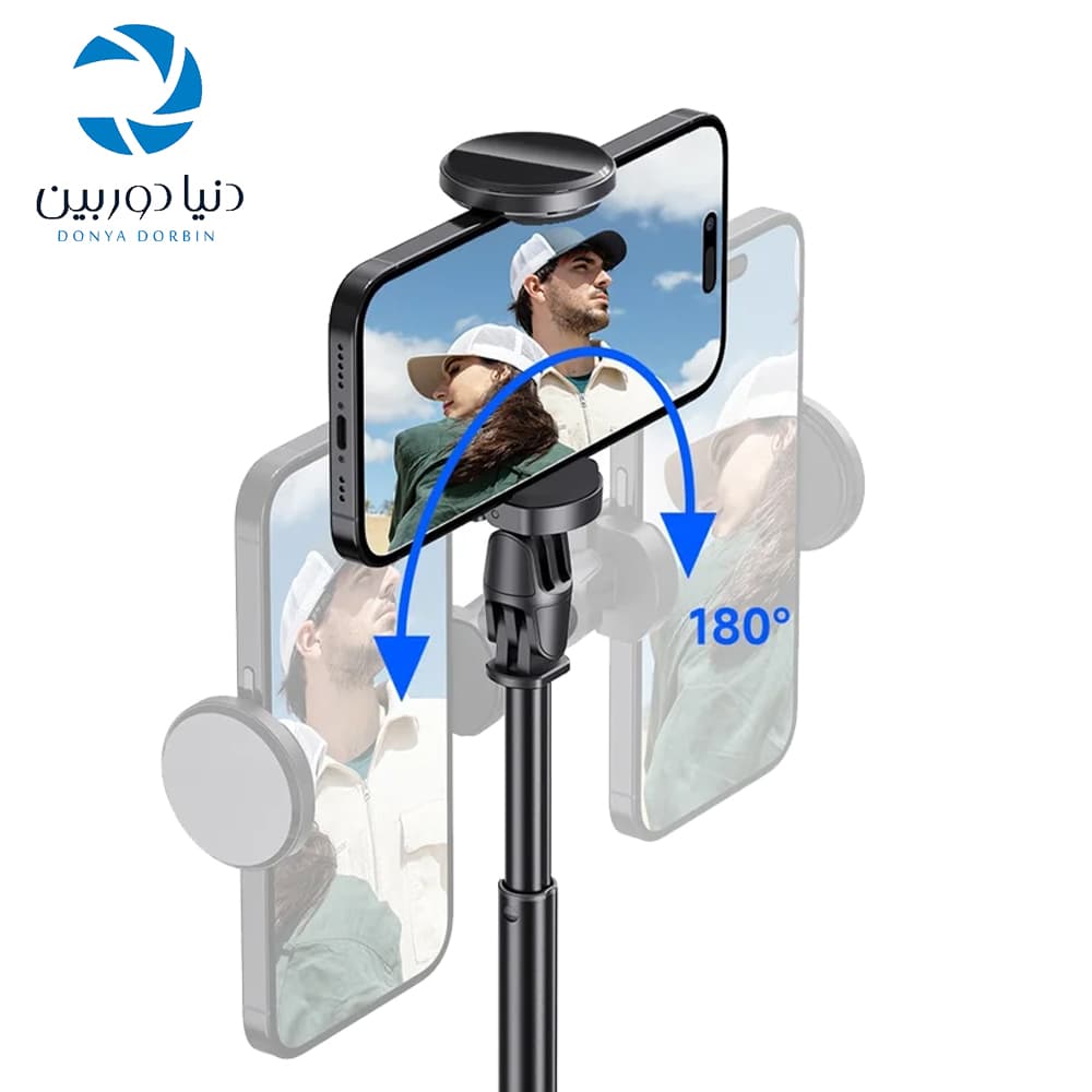 سه پایه سلفی بلوتوثی مدل TT01 — تصویر ۶