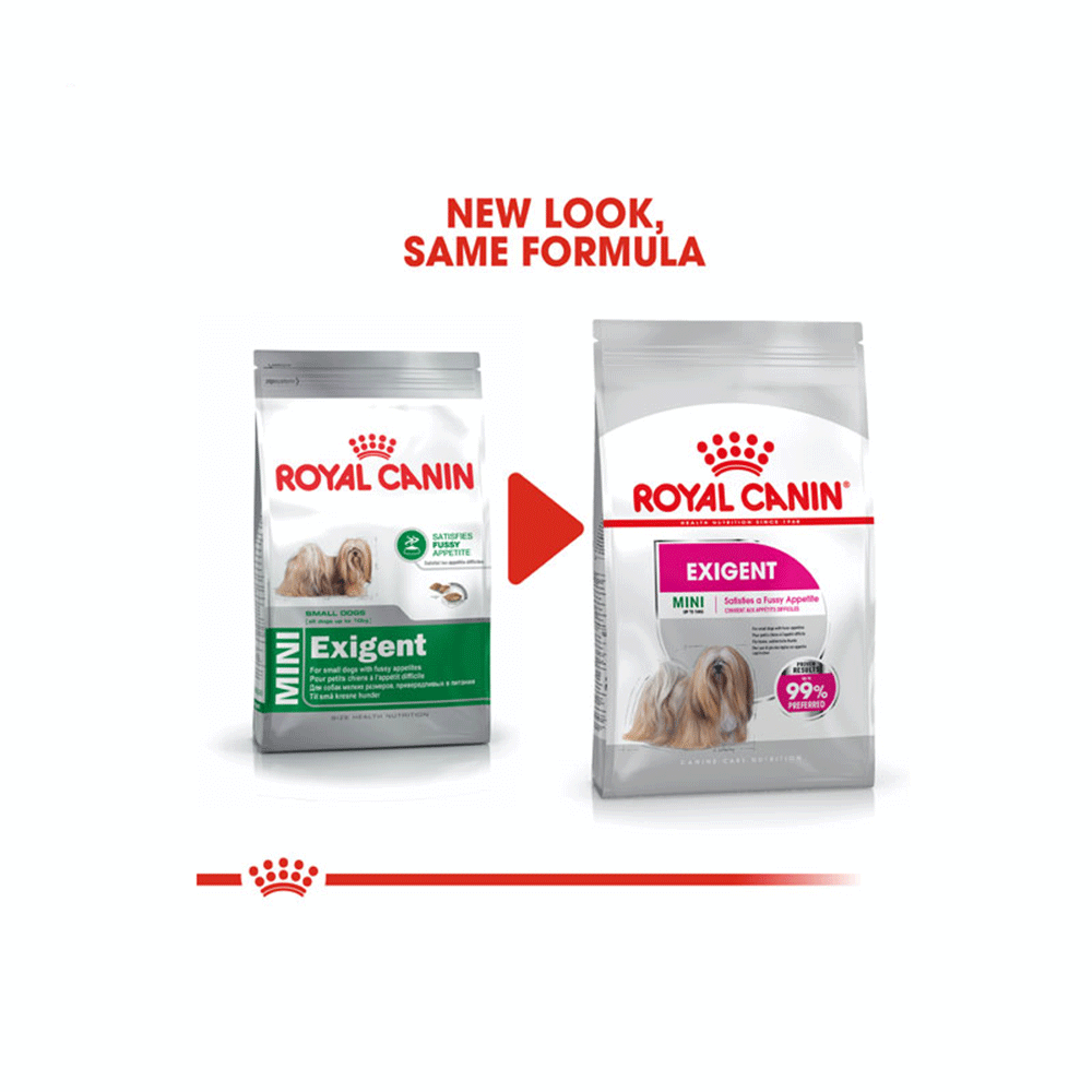 غذای خشک سگ مدل مینی اگزیجنت رویال کنین3kg)Mini Exigent Royallcanin) — تصویر ۴