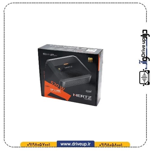 آمپلی فایر دو کانال هرتز مدل DP2.200 — تصویر ۴