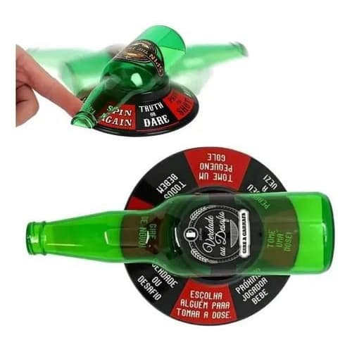 بازی فکری جرات حقیقت (Spin the Bottle) | بازی کارتی و دورهمی با بطری چرخان | انتخابی هیجان‌انگیز برای مهمانی‌ها و جشن‌ها